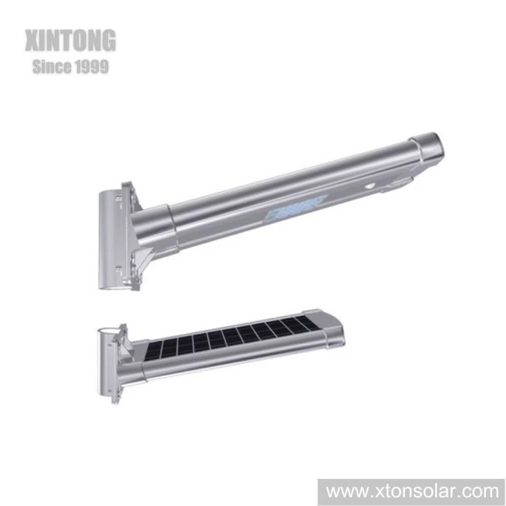 60W Integrated LED Street Lamp With Grade A Solar Panel