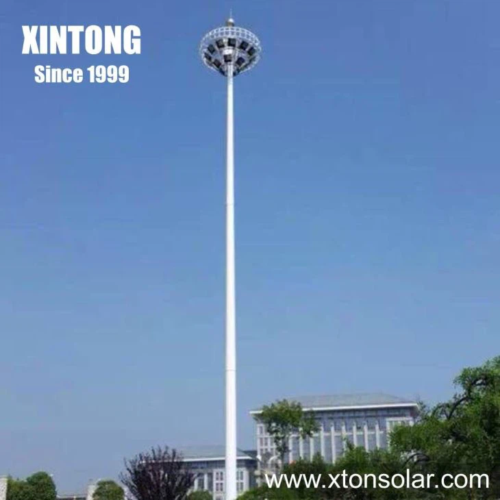 CAD Design Of High Mast Pole Light