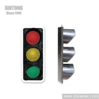 Drie kleuren verkeerslichten