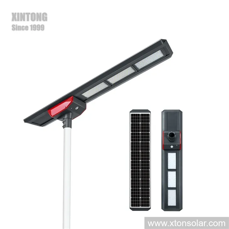 IP65 Geïntegreerde Solar Street Light High Power 100w